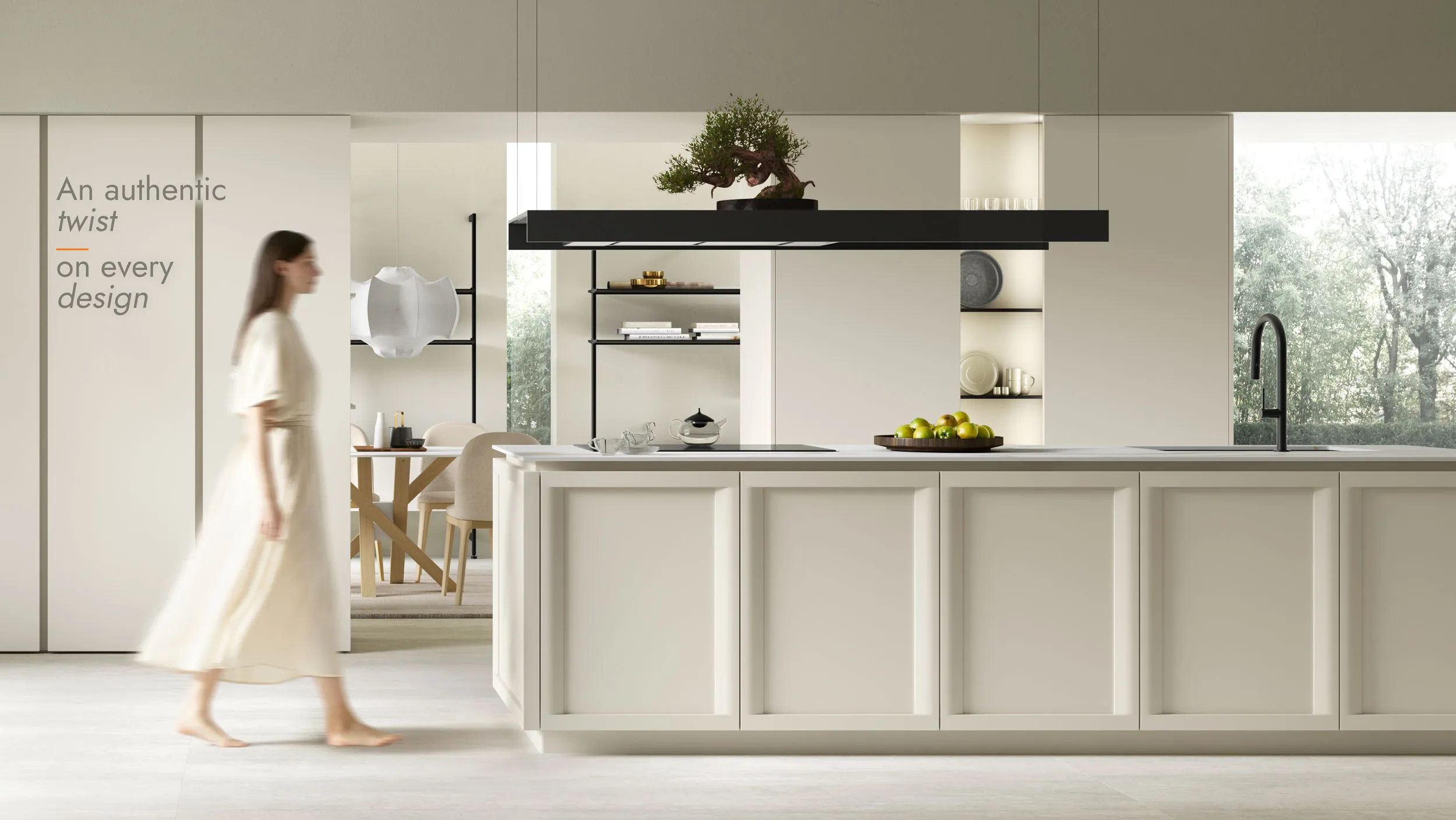 An authentic twist on every design